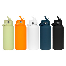 1L Rubber Coated Bottles